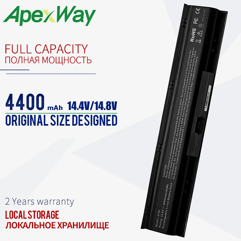 Аккумулятор для ноутбука HP Probook 14 8 s 4730s серия PR08 QK647AA QK647UT ячеек 4740-141 633734 в |