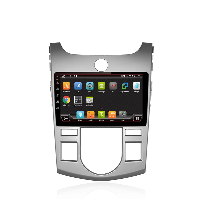 Sale 9" RAM 2G ROM 32G Android 8.1 Car DVD GPS Player For Kia Forte 2009-2014,AT Car Radio Stereo Head Unit with Navigation 2