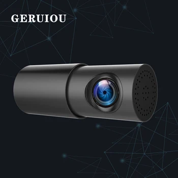 

GERUIOU A10 Car DVR Wifi HD 1080P Dash Cam Night Vision G-sensor Dashcam 24H Parking Monitor Car Camera Recorder Black Camera