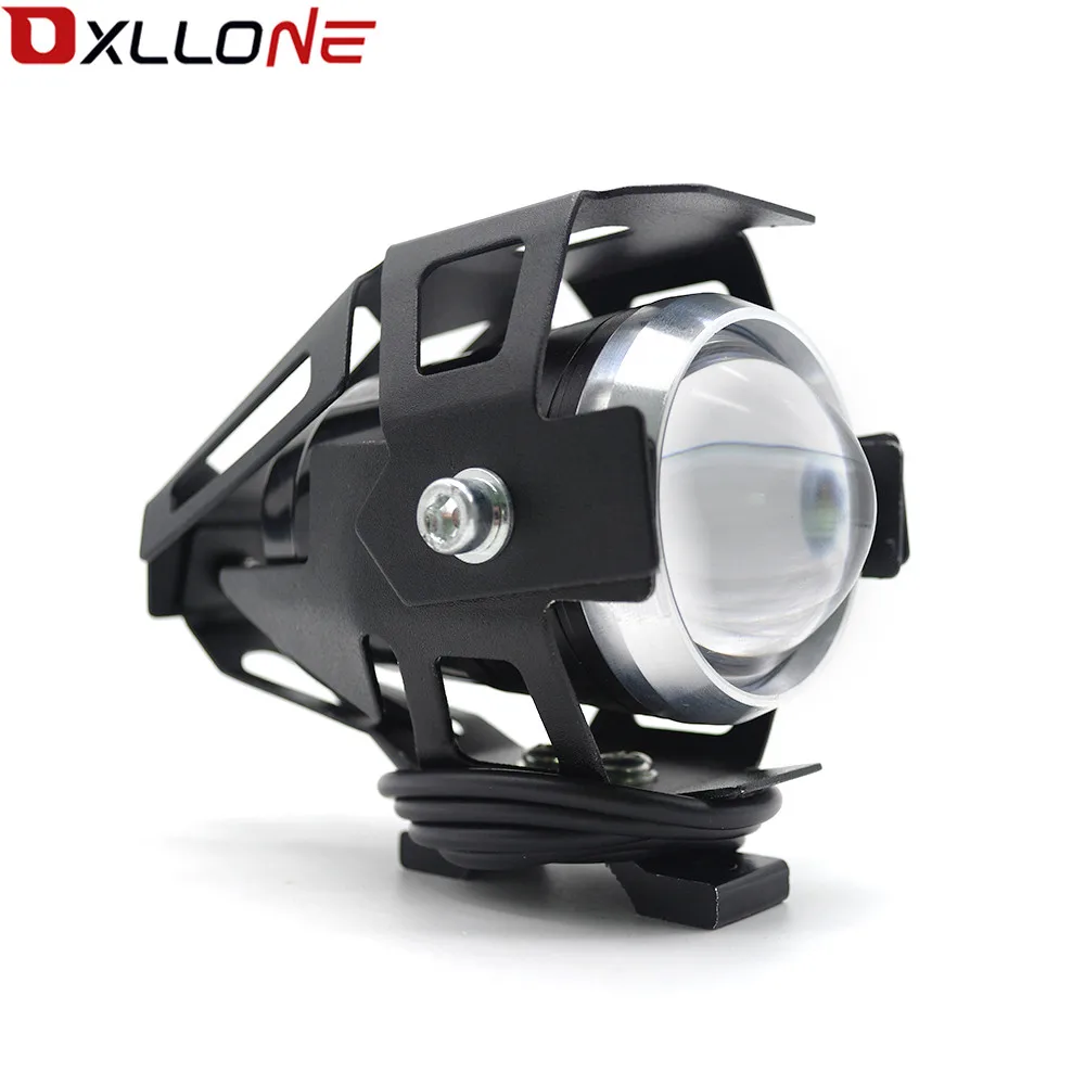 

Universal 12V Motorcycle Metal LED taillight Driving Spot tail Lamp Fog Light For kawasaki Ninja H2R ZX-6R ZX-6R monster energy