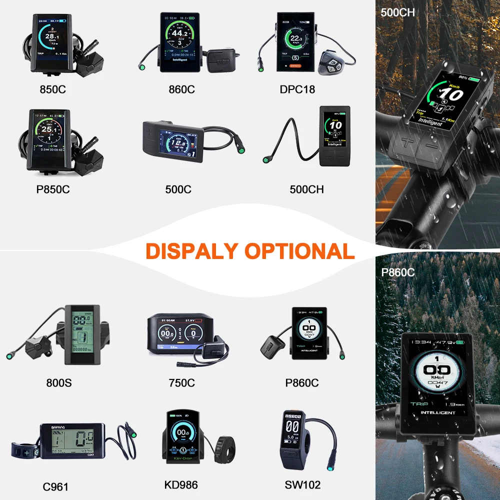 Kit motore mozzo ruota posteriore Ebike Bafang 36V 250W Kit conversione  bici elettrica cassetta DC con batteria 15.6Ah 19.2Ah 21Ah 22.5Ah -  AliExpress Sports \u0026 Entertainment