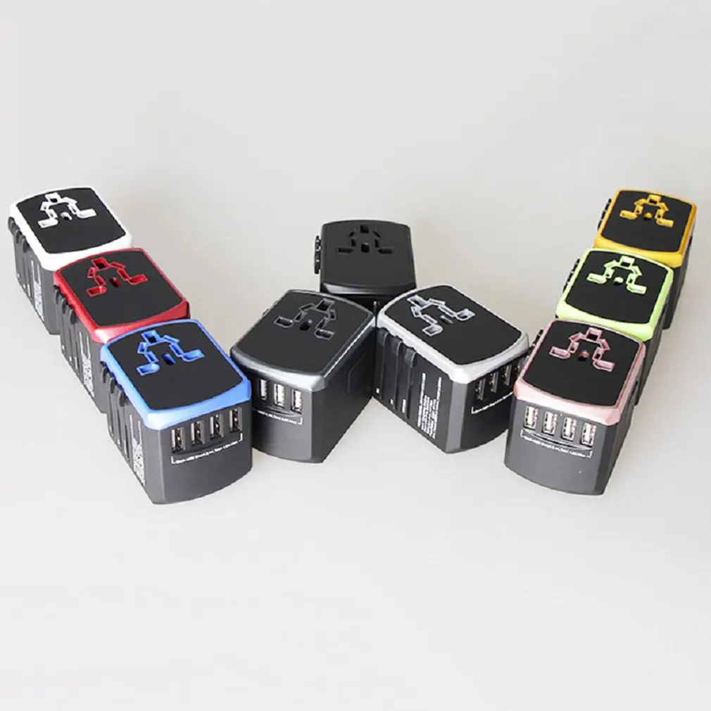 Гнездо конвертер Многофункциональный Глобальный путешествия за рубежом Универсальный Usb зарядное гнездо питания конвертер адаптер