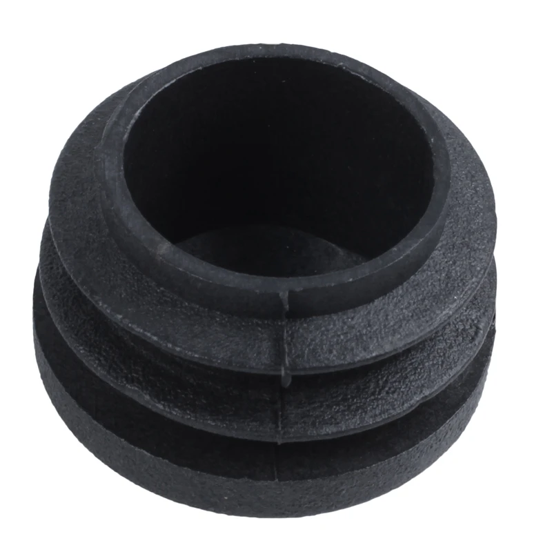 Горячая-пластиковая круглая трубка втулка заглушка 28 мм диаметр 20 шт черный