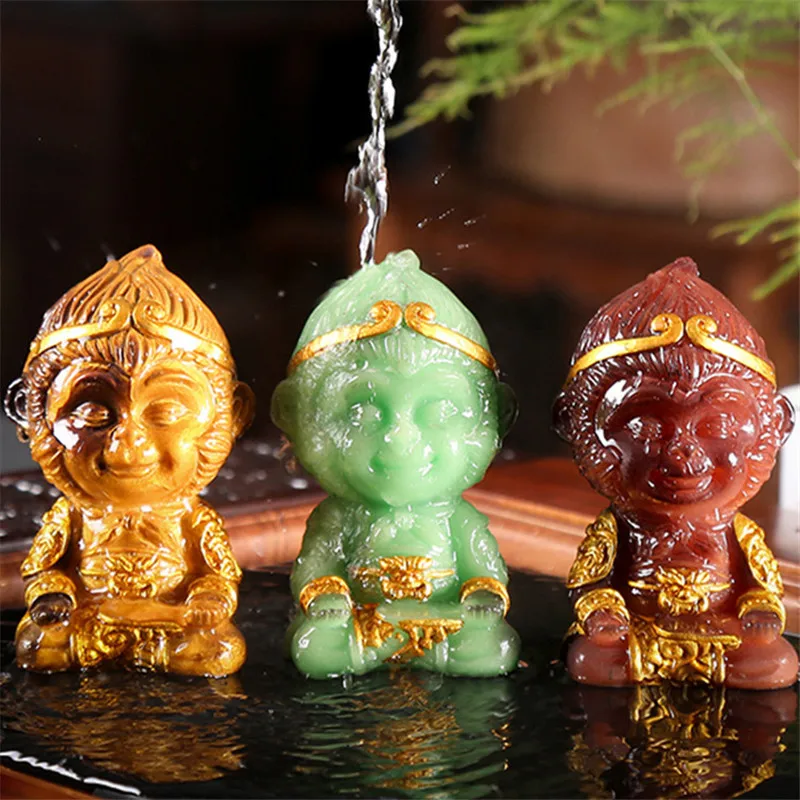 Фигурка животного из смолы меняющая цвет для домашнего питомца|Статуэтки и