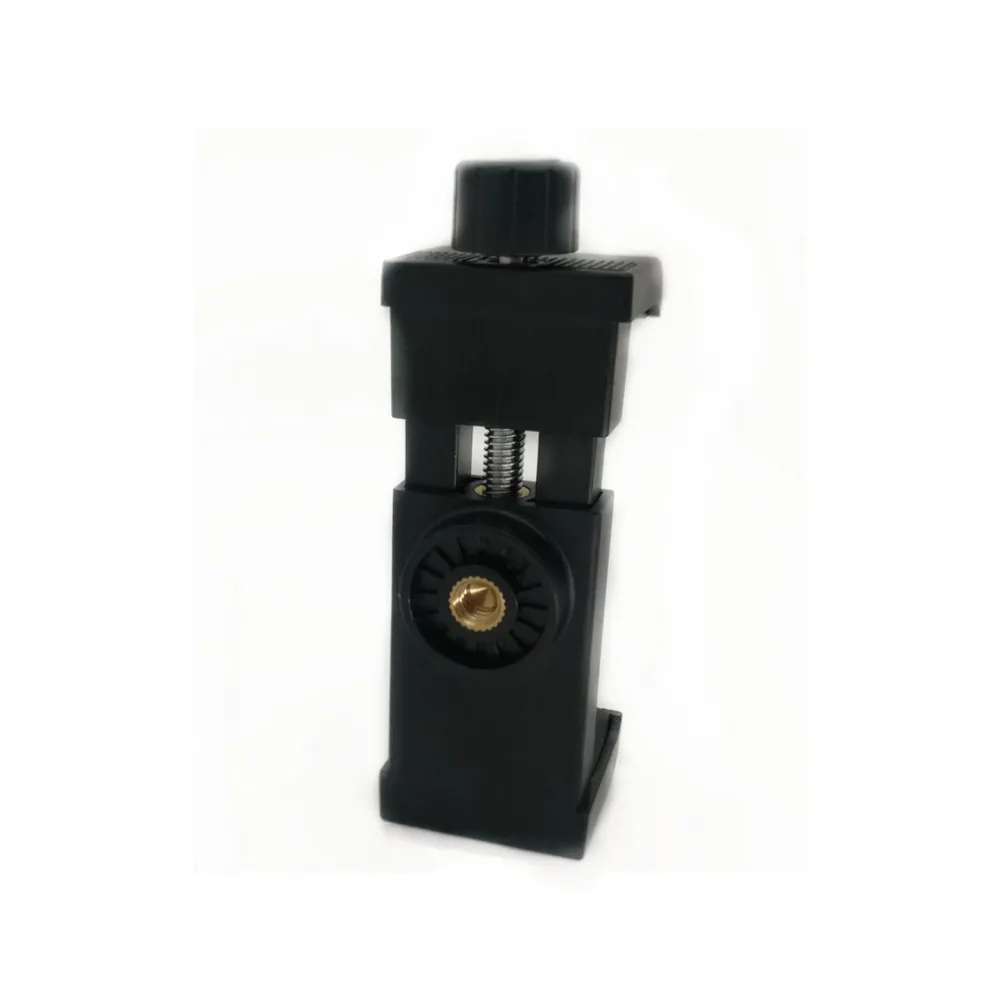 Adjustable Mobile Cell Phone Clamp Clip Tripod Holder Bracket Adapter for 5.5-9.5cm Smartphone Youtube Livestream