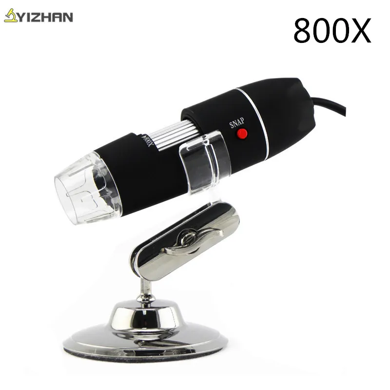 

electronic microscope digital microscope 8 LED Digital Microscope USB Endoscope Camera Microscopio Magnifier Electronic
