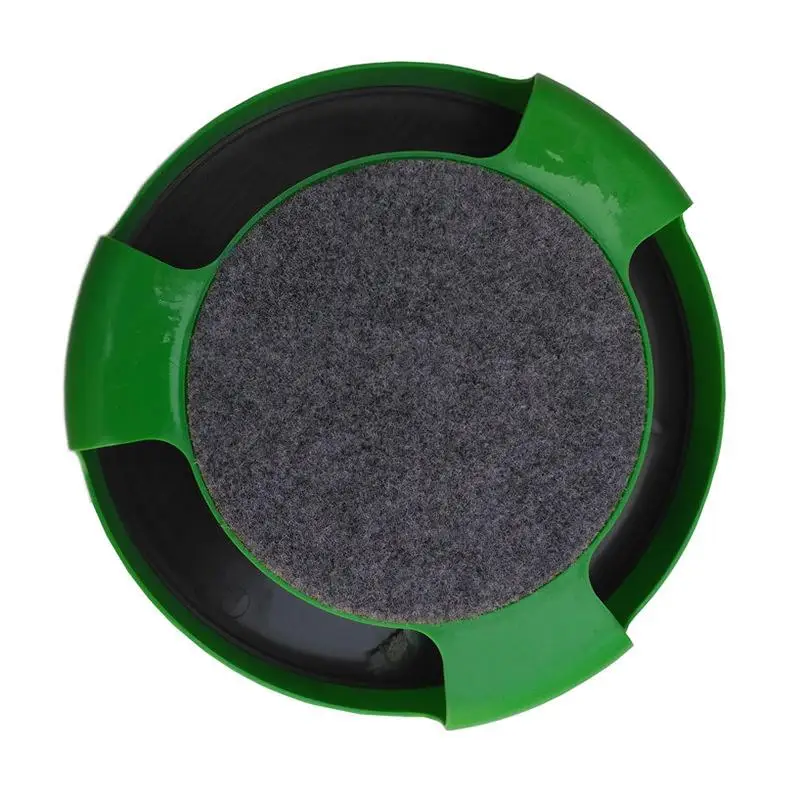 Green Вращающаяся игрушка-головоломка для кошек, вращающаяся мышь и коврик для кошек, интерактивная обучающая игрушка - Цвет: Green