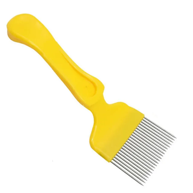 1Pcs 21 Pin Rozsdamentes Acél Fogok Fésű Villa Vágott Mézes Méhész Eszközök - Image 2