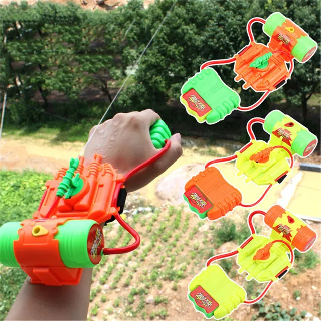 Water Gun Toys Fun Spray Wrist Hand-held Children's Outdoor Beach Play Water Toy For Boys Sports Summer Pistol Gun Weapon Gifts 2