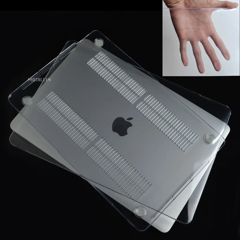 Кристальный чехол для ноутбука Apple MacBook Pro retina Air 11 12 13 15, для mac New Air 13 A1932, Pro 13 15 A1706 A1707 чехол