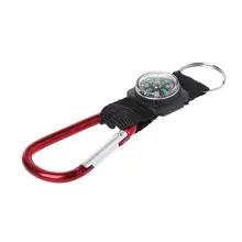 Открытый спортивный брелок с компасом Кемпинг Альпинизм походный Карабин брелок инструмент M7DC