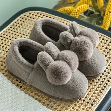 TZLDN/зимние мужские тапочки; хлопковые Теплые повседневные домашние тапочки; Нескользящие тапочки на мягкой толстой подошве; мужские туфли на плоской подошве