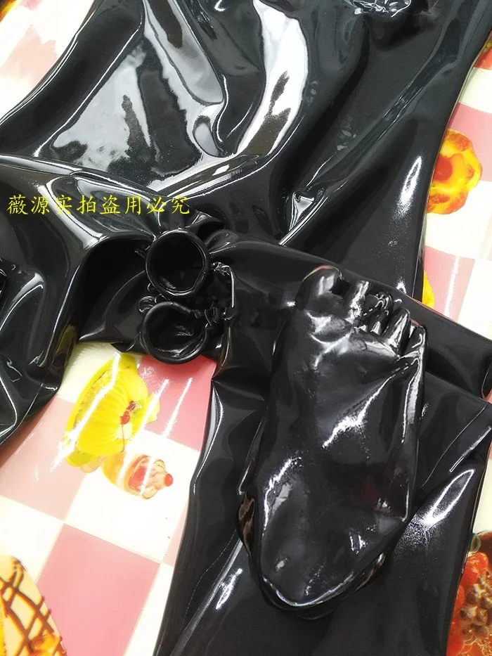 Face-Entry-Black-Mens-Latex-Full-Body-Hood-Catsuit-3d-Breast-Tight-Bodysuits-with-Penis-Sheath-Anal-Condom-5