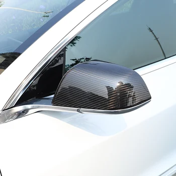 

Rear view mirror cover For Tesla model 3 accessories/car accessories model 3 tesla three tesla model 3 carbon/accessoires