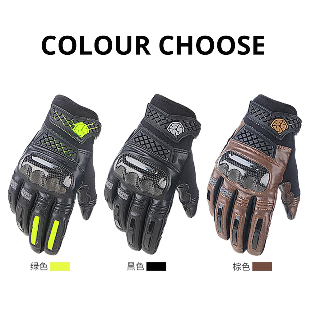 SCOYCO Мотоциклетные Перчатки Guantes Moto из углеродного волокна мото перчатки мужские перчатки для мотокросса сенсорный экран ветрозащитные Мотоциклетные Перчатки