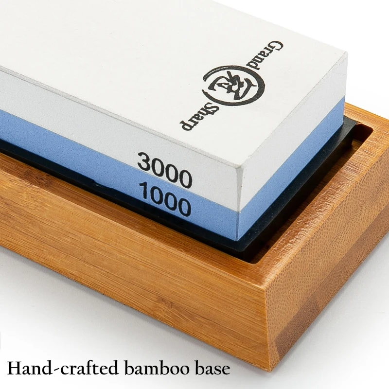 Grandsharp-Premium-Whetstone-Knife-Sharpening-Stone-2-Side-Grit-1000-3000-Water-stone-Non-slip-Bamboo (3)