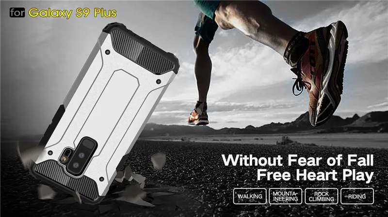 Rugged Armor Case For Samsung Galaxy S20 Plus S21 FE Note 20 Ultra S9 S10 A21S A41 A51 A71 A02S A12 A52 A72 A22 A82 Hard Cover samsung cases cute