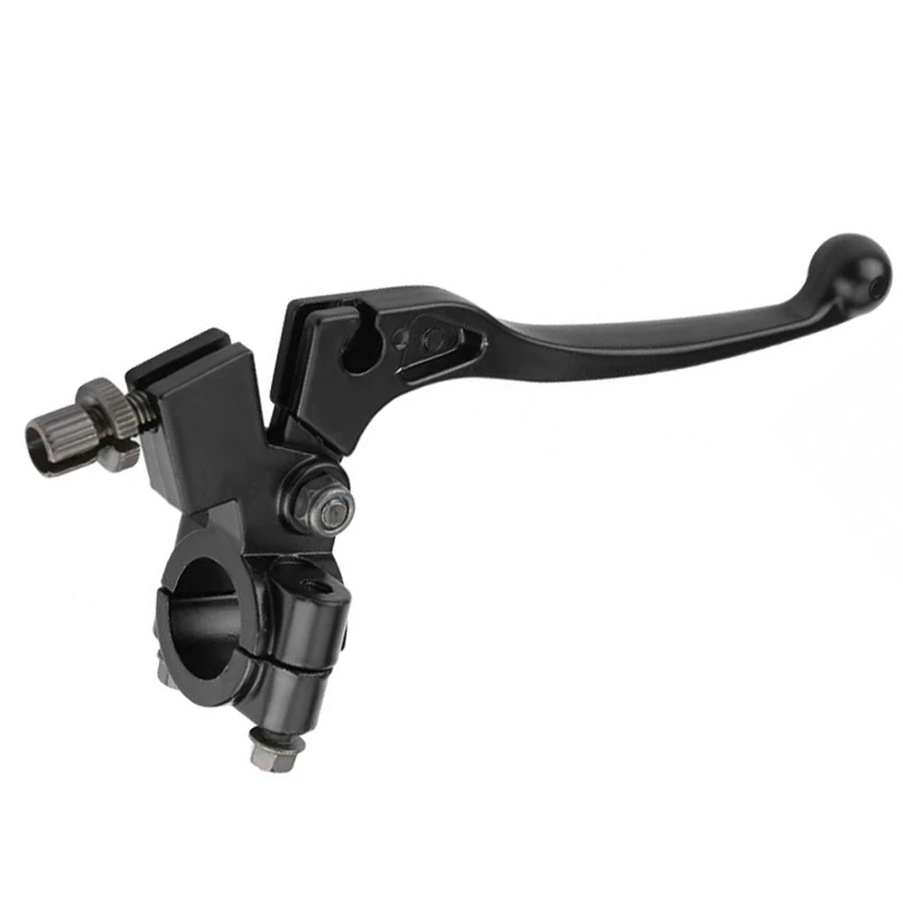 Aluminum Clutch Lever Black 1pc Grips Accessory Parts Replacement Handlebars For 50cc-125cc Bikes New