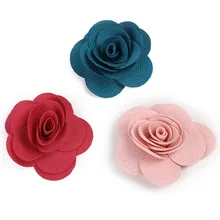Стиль детский головной убор цветок аксессуары для волос стерео цветок розы ручной работы мини маленький цветок DIY аксессуары для одежды