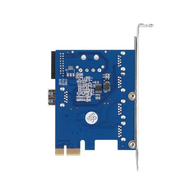 5 портов USB 3,0 PCI-e Плата расширения PCI express PCIe USB 3,0 концентратор адаптер 5-портовый USB3.0 контроллер USB 3 0 PCI e PCIe express 1x