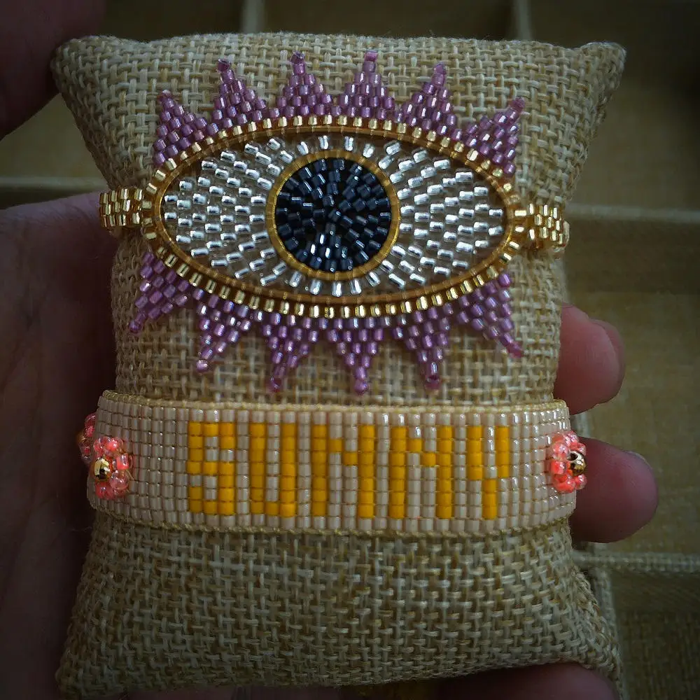 Go2boho богемные ювелирные изделия MIYUKI Турецкий Дурной глаз браслет кисточкой Pulseras Mujer лето пляж Сердце Браслеты для женщин ручной работы