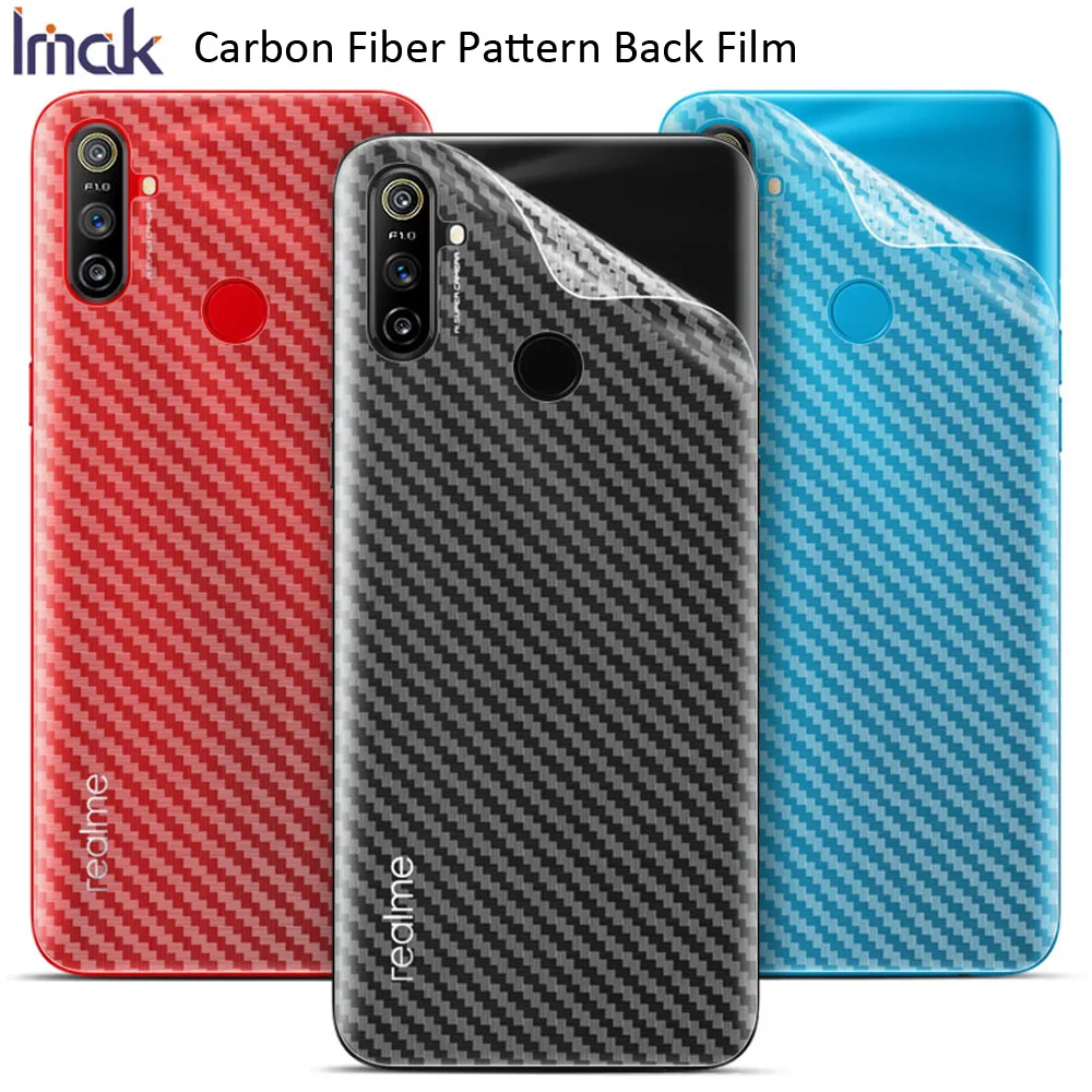 Защитная пленка из углеродного волокна IMAK Для Realme C3 3 камеры|Защитные стёкла и