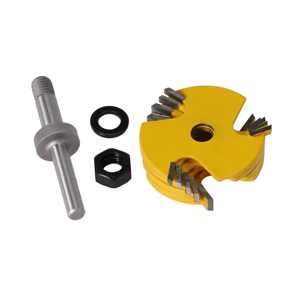 2PCS 8mm Shank Milling Cutter Router Bit Set high quality Tongue& Groove Joint Assembly Woodworking T-Milling Cutter Tool