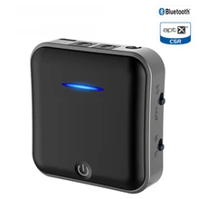 Bluetooth 5 0 Transmitter Receiver APTX HD Low Latency Audio 3 5mm AUX SPDIF Digital Toslink Jack Adapter For Headphones Car