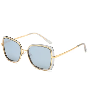 

FC OPTICS Brand Design Polarized Sunglasses Men Driver Shades Male Vintage Sun Glasses For Men Women Square Mirror Summer UV400