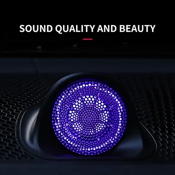 شراءسيارة المحيطة مصابيح لسيارة BMW G20 3 سلسلة مزامنة اللون مصباح وحدة القيادة أضواء LED مضيئة المتكلم مكبر الصوت غطاء الكسوة