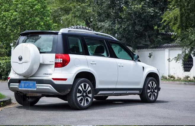 Спойлер для SKODA YETI, стиль, заднее стекло, крыша, крыло, белый, черный цвет или грунтовка, спойлер с до