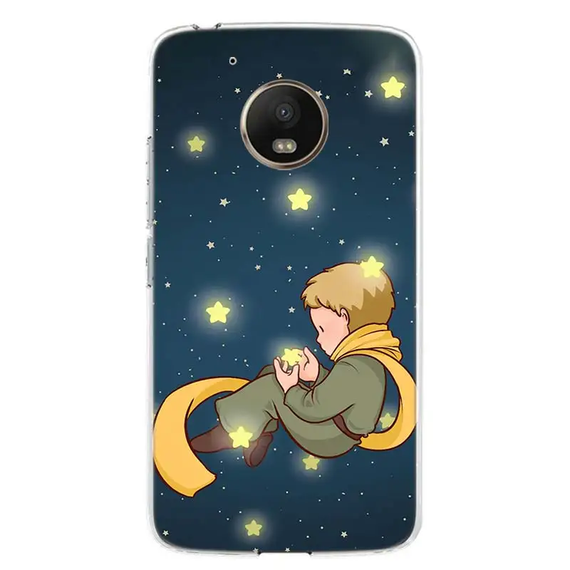 TW221-1 Маленький принц чехол для телефона для Motorola Moto G7 G6 G5S G5 E4 Plus G4 E5 Play power EU Подарочный чехол с рисунком - Цвет: TW221-1
