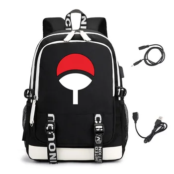 

Naruto Hokage Sharingan Cartoon Backpack For Boys Girls School Bags Capacity Travel Laptop Casual Shoulders Bag Teenager BookBag