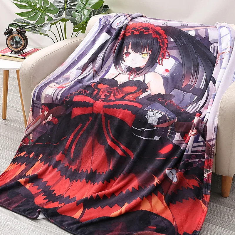 Sword Art Online Yuuki Asuna Anime Blanket Custom Blanket Flannel