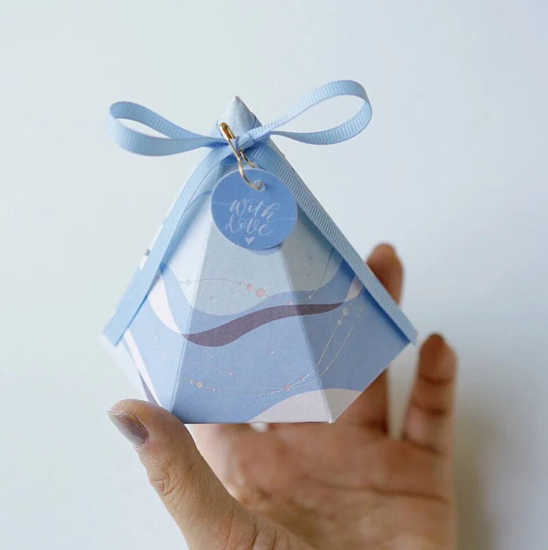 Коробочка для конфет, 10 шт., новая Подарочная коробка, коническая ...