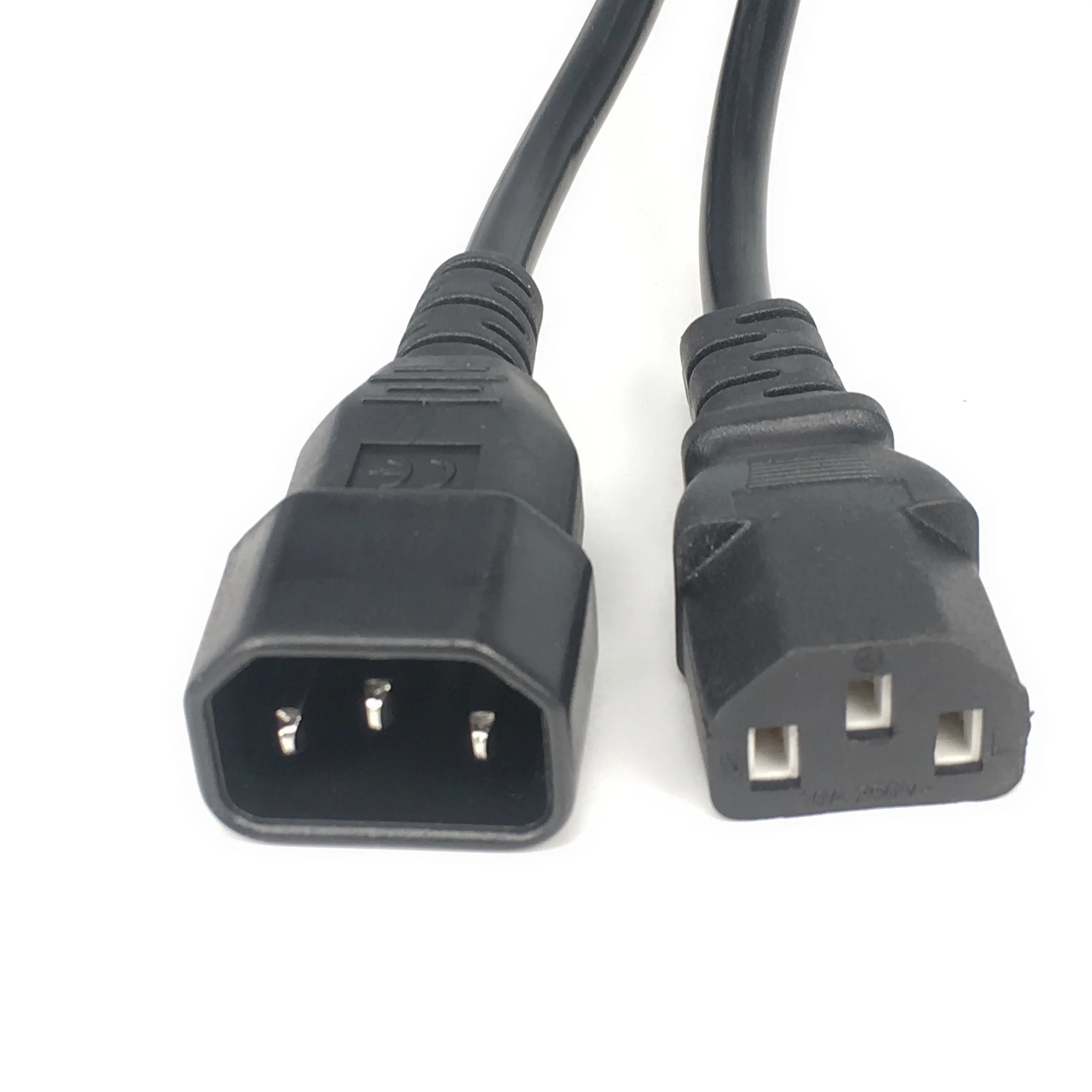 1M 100CM Mains Male to Female C13 C14 CPU PDU Extension Cable COMPUTER CABLE Power Cord | Электроника