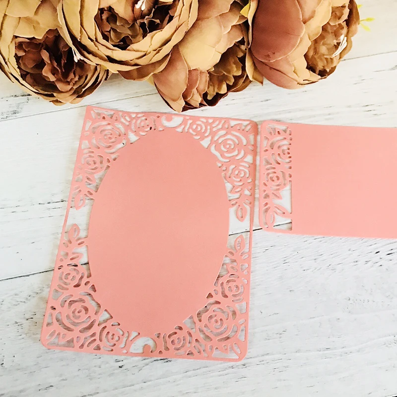  Flower Border Dies Wedding Invitations frame Metal Cutting Dies New 2019 for Scrapbooking Party Gre - 4.00008E+12