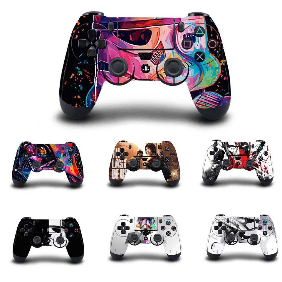 

PS4 Controller Sticker Protective Cover Vinyl Decal for Playstation 4 PS4/ Pro / Slim Gamepad Skins