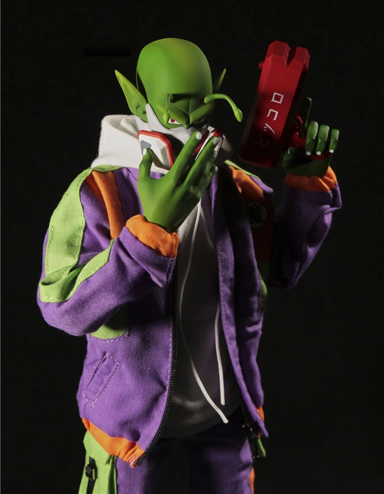 Коллекционная 1/6 масштаб Dragon Ball Piccolo Аниме Фигурка со злой головой/маска на голову ваять модель для фанатов подарки