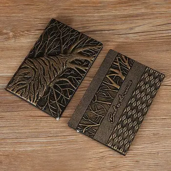 

Creative Embossed A5 Size Leather Notebook Journal Notepad Travel Diary Planner