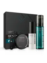 Beard Care Conditioner Kit Facial Moisturizing Men Beard Grooming Set Cleaning Styling Hair Beard Set Balm For Facial Hair