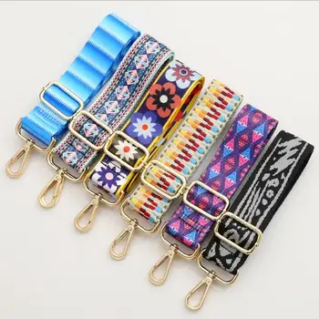 

Free Shipping 80cm-140cm Adjustable Nylon Colored Bag Strap DIY Handbag Shoulder Messenger Bag Accessories for Women