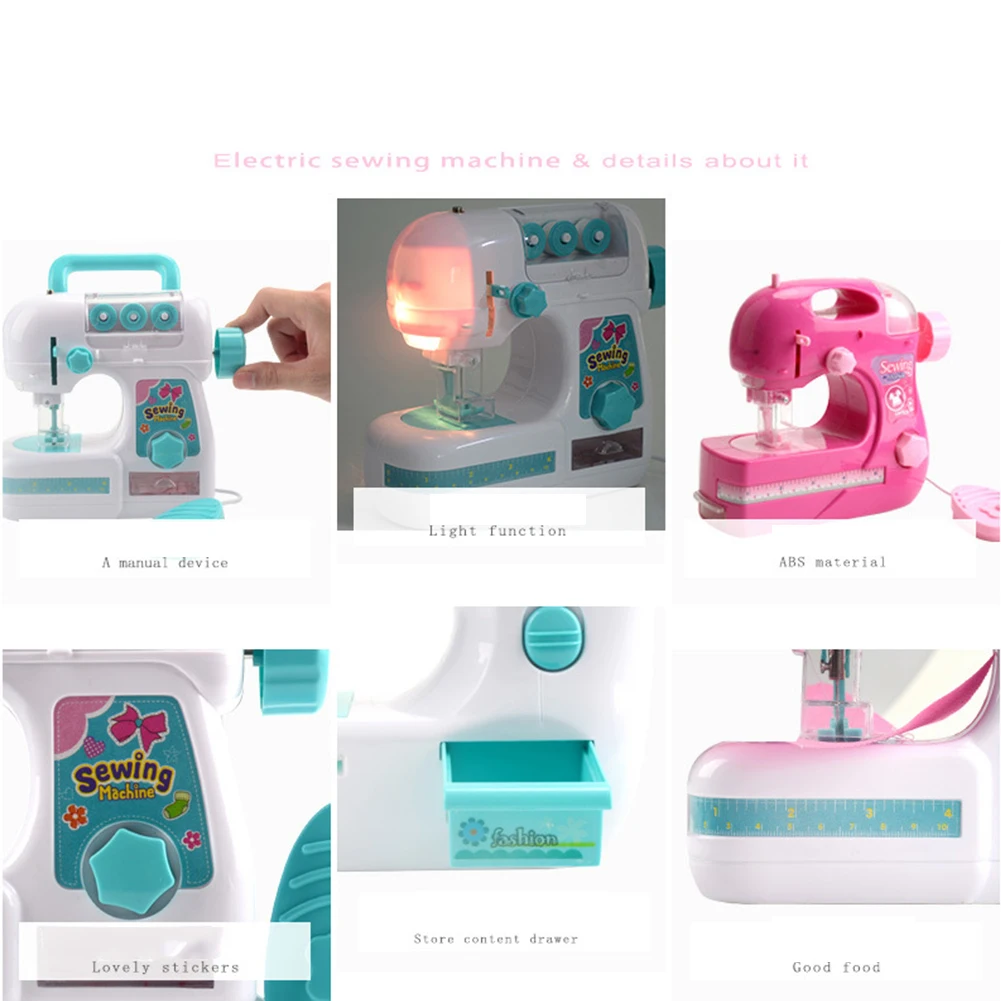 Электрический ролевые Дети кухня моделирование бытовой техники швейная машина Забавный игровой дом игрушка мини вечерние подарки Обучающие милые