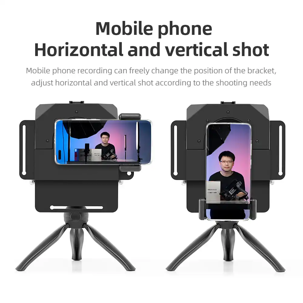Mini Teleprompter Portable Inscriber Mobile Teleprompter Artifact Video