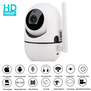 

HD 1080P Cloud Camera 2MP Home Security Surveillance Camera support Auto Tracking Network WiFi Camera Wireless CCTV Camera