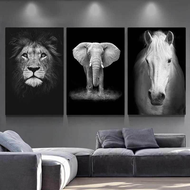 Canvas-Painting-Animal-Wall-Ar