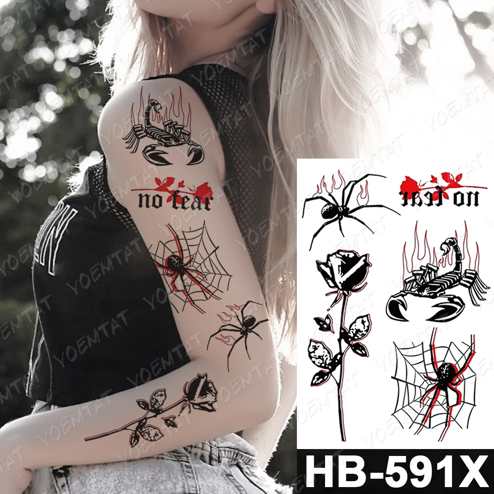 Tatuagem Temporária À Prova Dwaterproof Água Etiqueta Pequena Cruz Rosa  Flor No Dedo Pescoço Mão Flash Tatoo Falso Tatto Para Menina - Tatuagens  Temporárias - AliExpress