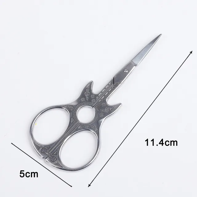 Vintage Stainless Steel Tailor Yarn Trim Cut cross stitch Scissor fabric Needlework Embroidery Thread knitting tool Sewing Tool 36