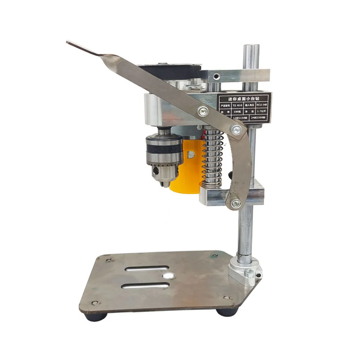 B10 Mini Electric Bench Drill Press Stand Holder High Precision Diy Wood Metal Drill Chuck Bench