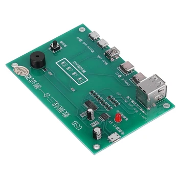 

Type-C/Mini USB/Micro-USB 3-In-1 USB Cable Test Data Wire Precise Triad Tester